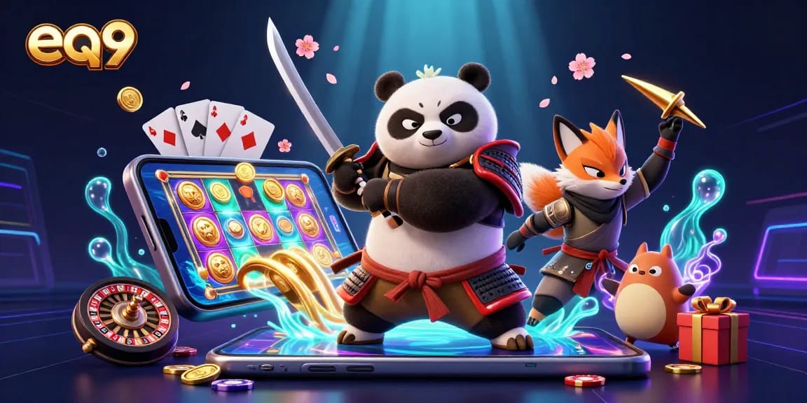 Experience thrilling gameplay at eq9 with dynamic characters and vibrant slot game elements.