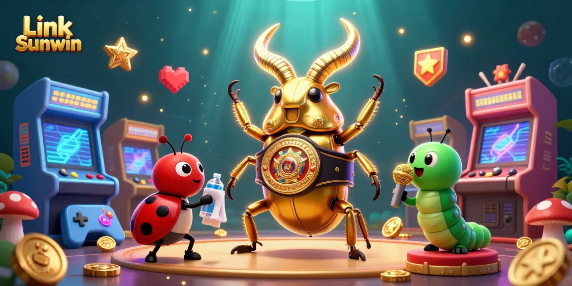 Experience thrilling gameplay with the Link Sunwin brand showcasing dynamic casino characters and elements.