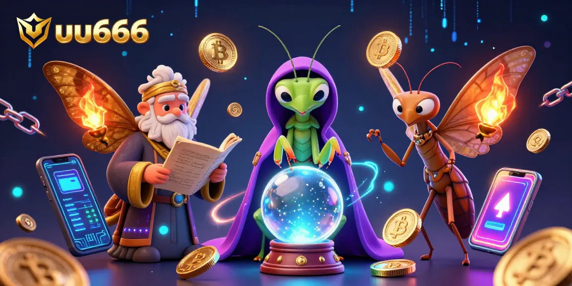 Engage in winning adventures at uu666's vibrant casino, where a mantis fortune teller and a moth librarian reveal fortunes.