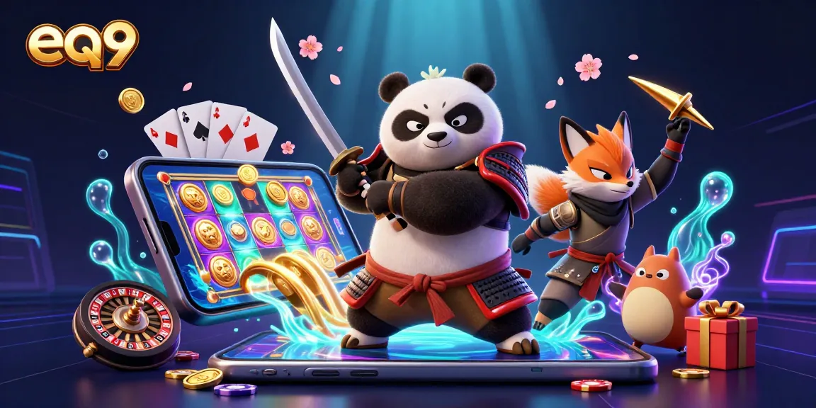 Experience thrilling gameplay at eq9 with dynamic characters and vibrant slot game elements.